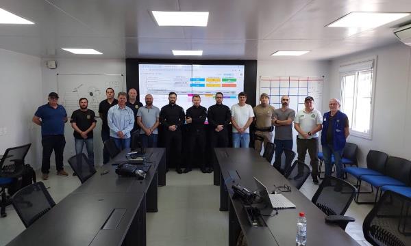 A Companhia integrou ações em municípios estratégicos no exercício coordenado pelo Estado de Santa Catarina