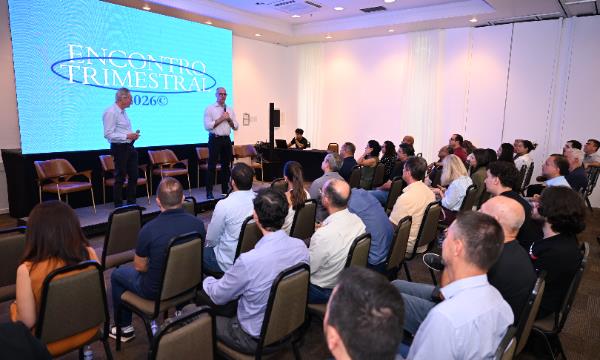  O evento reuniu colaboradores da empresa para um dia de alinhamento estratégico, apresentação de projetos e confraternização