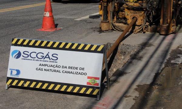 Na fase atual, serão implantados aproximadamente 11 km de rede em áreas estratégicas de Itajaí 