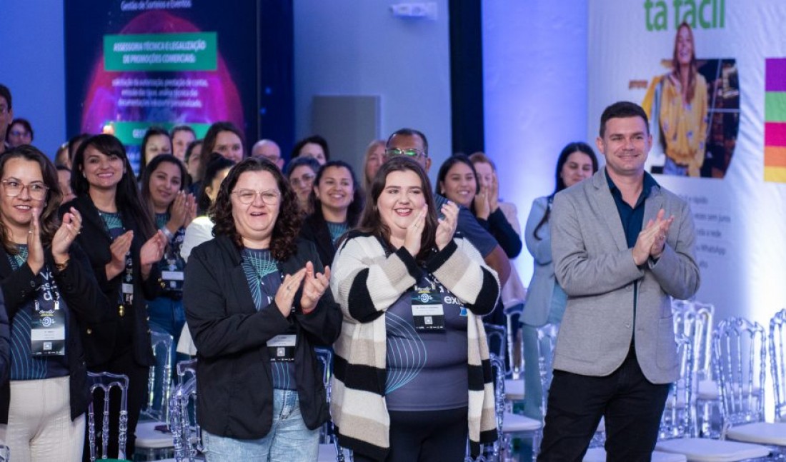 Evento técnico com o tema 