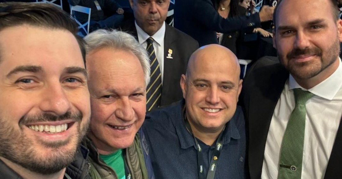 Prefeito de Brusque e lideranças do PL participam do CPAC 2024