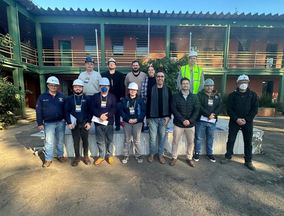 Ação do CREA em Canos no Rio Grande do Sul