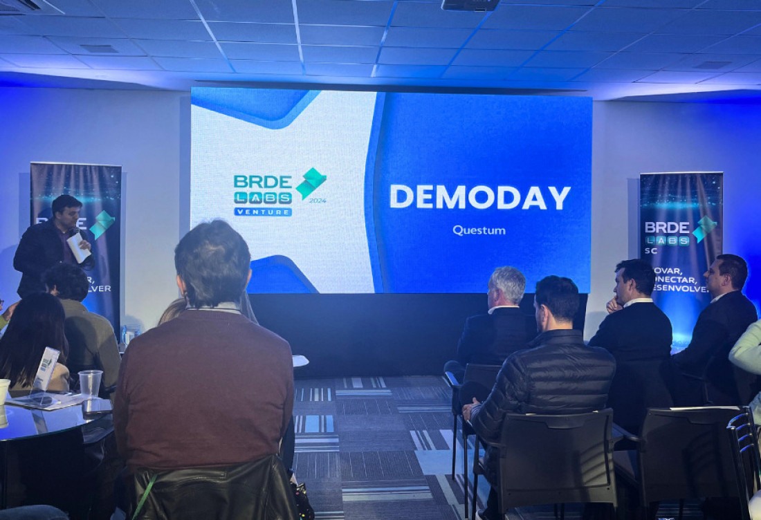 Os conteúdos da aceleração de empresas rumo aos investimentos foram ministrados pela Questum.

