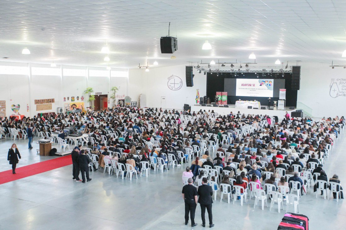 Evento, realizado em parceria com a prefeitura de Biguaçu, foi promovido na comunidade católica Divino Oleiro, em Governador Celso Ramos