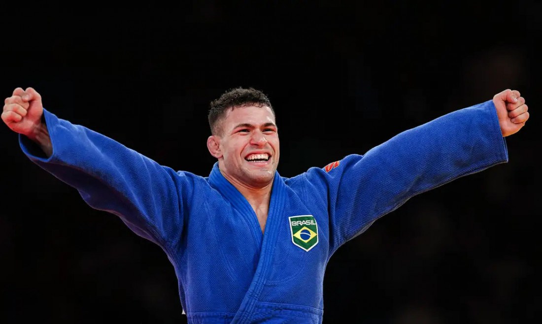 Judoca Willian Lima foi medalha de prata na categoria 66 kg