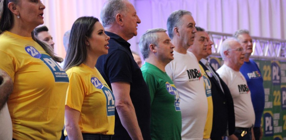 Coligação liderada por PL e MDB lançam candidaturas