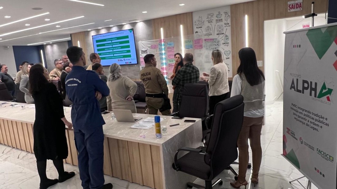 Em Lages deu um passo importante no fortalecimento da ordem pública com a formação de Câmaras Técnicas que atuarão no Prot?tipo Alpha PMSC Ordem P?blica 5.0