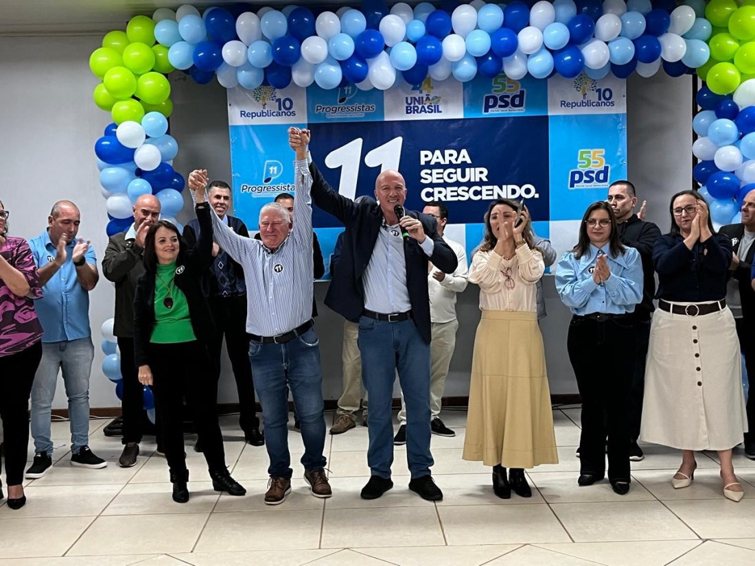 Convenção municipal do Partido Progressistas, do Partido Social Democrático, do Partido Republicanos e do Partido União Brasil de Balneário Arroio do Silva