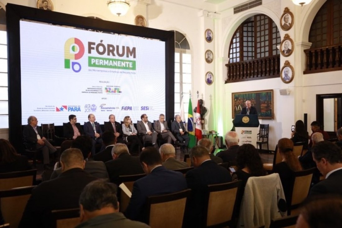 2º Fórum Permanente das Microempresas e Empresas de Pequeno Porte, foi promovido na sede da Associação Comercial do Pará (ACP), em Belém (PA)