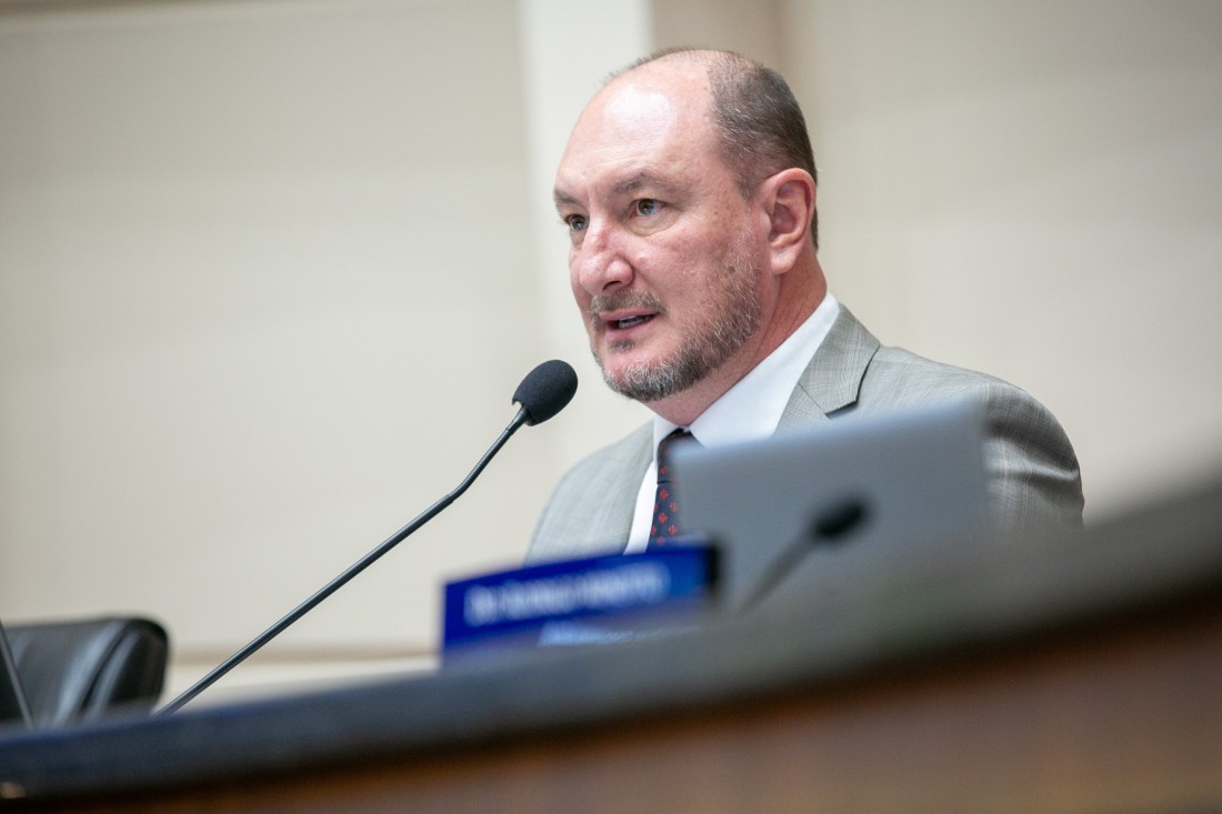 
Deputado Mauro De Nadal (MDB), presidente da Alesc.