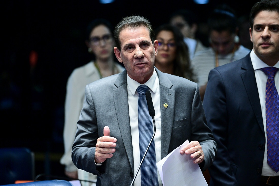 Senador Vanderlan Cardoso (PSD/GO), presidente da Comissão 