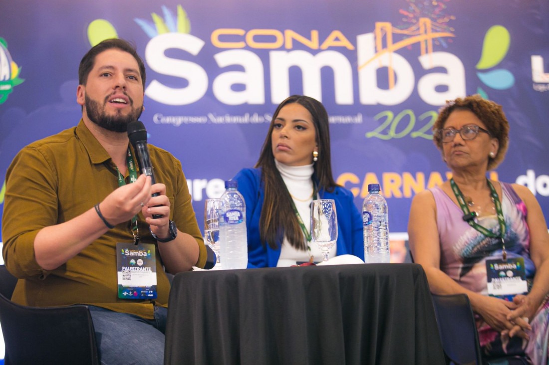 Secretário Executivo Márcio Tavares participa do Congresso Nacional do Samba e destaca investimentos no setor cultural