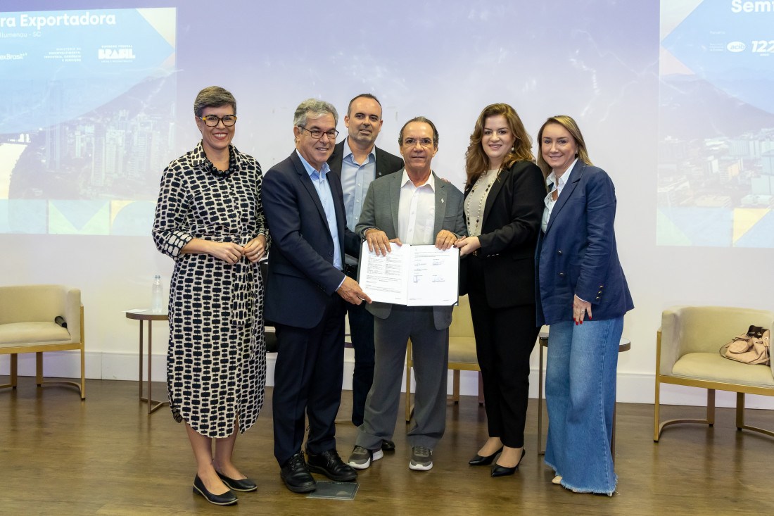 Jorge Viana (Apex) e Décio Lima (Sebrae) detalharam a parceria em apoio ao empresariado