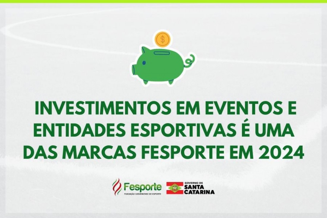 A Fundação Catarinense de Esporte divulgou seu cronograma de eventos esportivos de 2024, que contempla competições para atletas de todas as idades