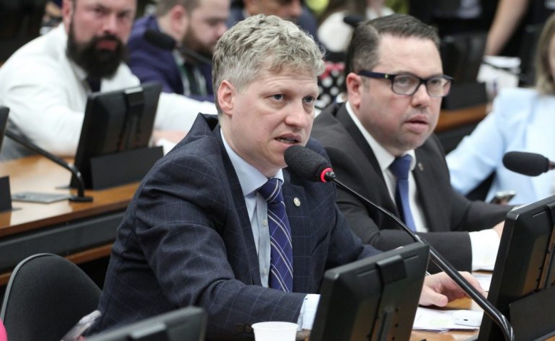 O relator da PEC, deputado Marcel van Hattem

