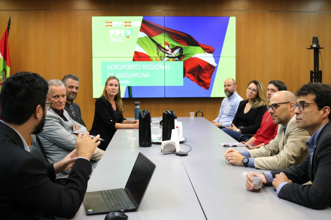 Interessados em participar da parceria público-privada foram atendidos em reuniões realizadas em Florianópolis nesta quinta-feira (10)