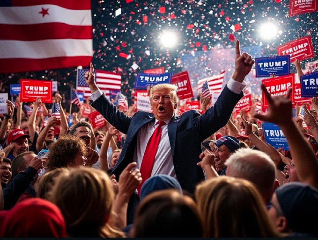 Donald Trump em campanha