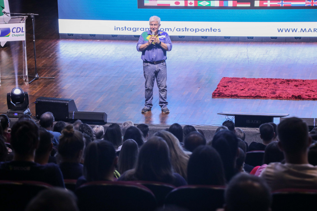  O evento foi promovido pela CDL de Chapecó, em parceria com o Sebrae/SC