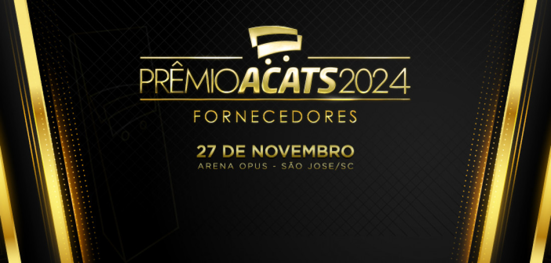 Premiação ocorre dia 27 de novembro