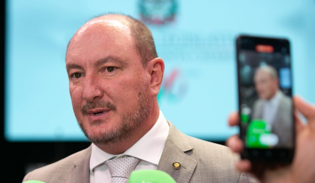 Presidente da Alesc, deputado Mauro de Nadal (MDB).