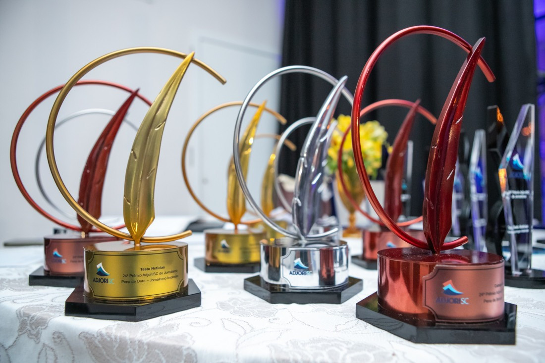 Troféus Pena de Ouro, Prata e Bronze 