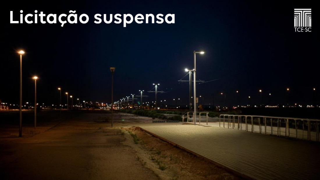 A decisão foi tomada devido a indícios de sobrepreço decorrentes de composições de custos e avaliação errônea do preço unitário.