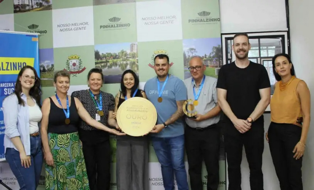Pinhalzinho consolida excelência em atendimento aos empreendedores.
