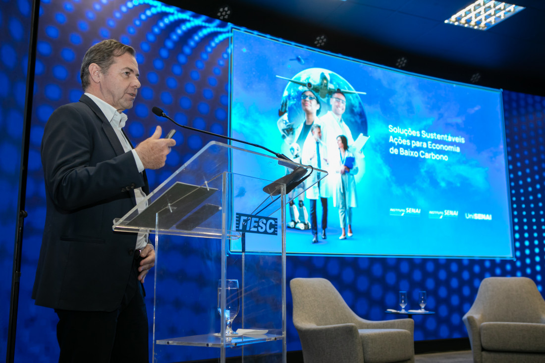 Mauricio Pauletti, gerente-executivo de inovação e tecnologia da FIESC: descarbonização é desafio e oportunidade para a indústria