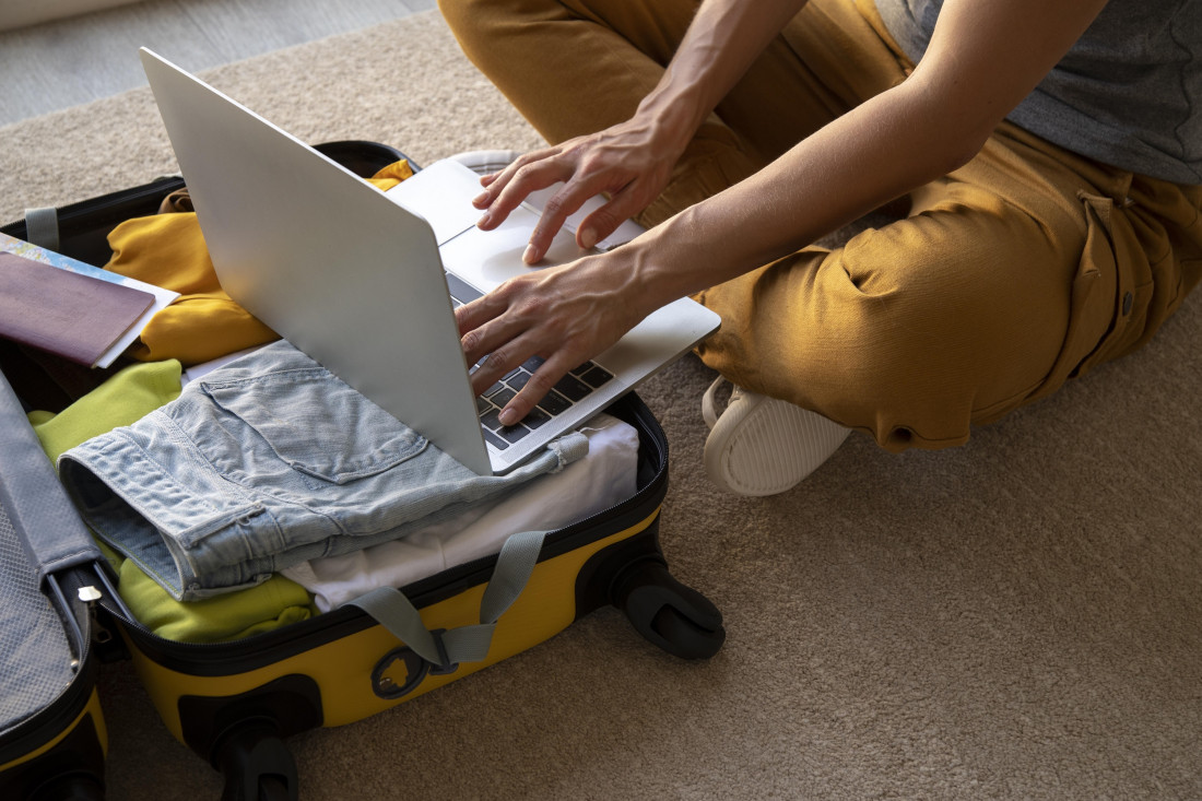 Compras on-line de turismo