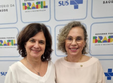 Ministra Nísia e a deputada federal Ana Paula Lima