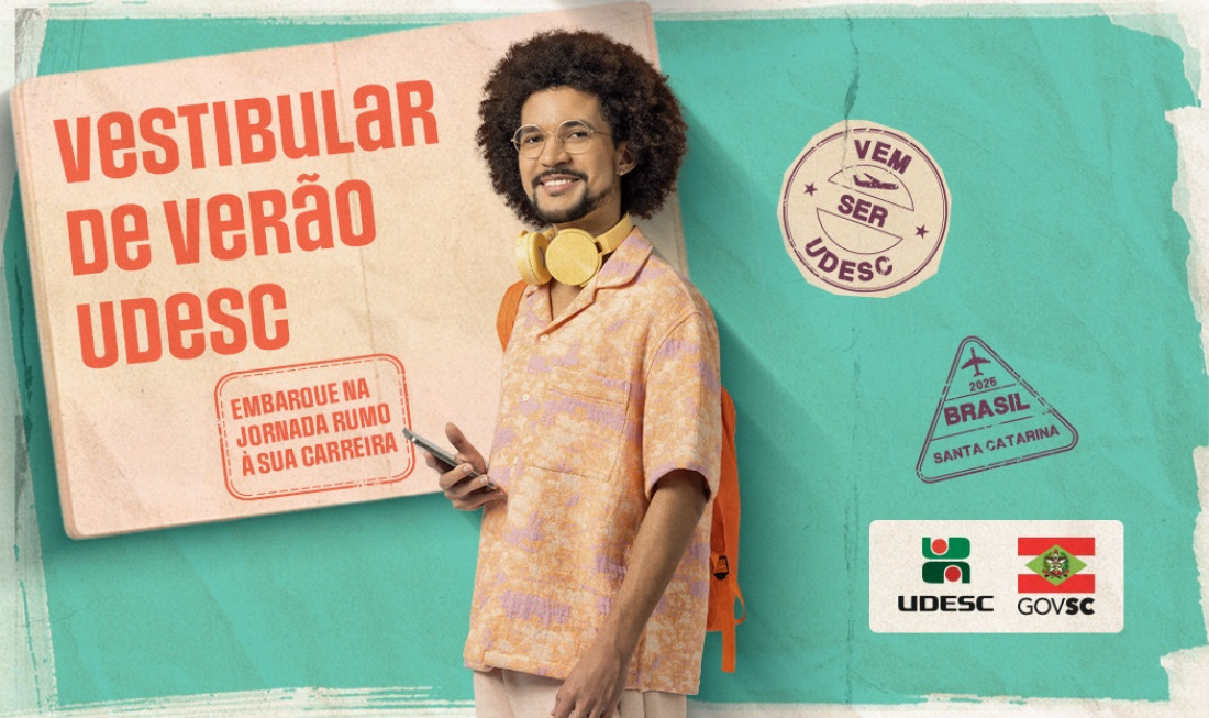 As inscrições para o processo seletivo da Universidade do Estado de Santa Catarina (Udesc) pela análise do histórico escolar estão abertas
