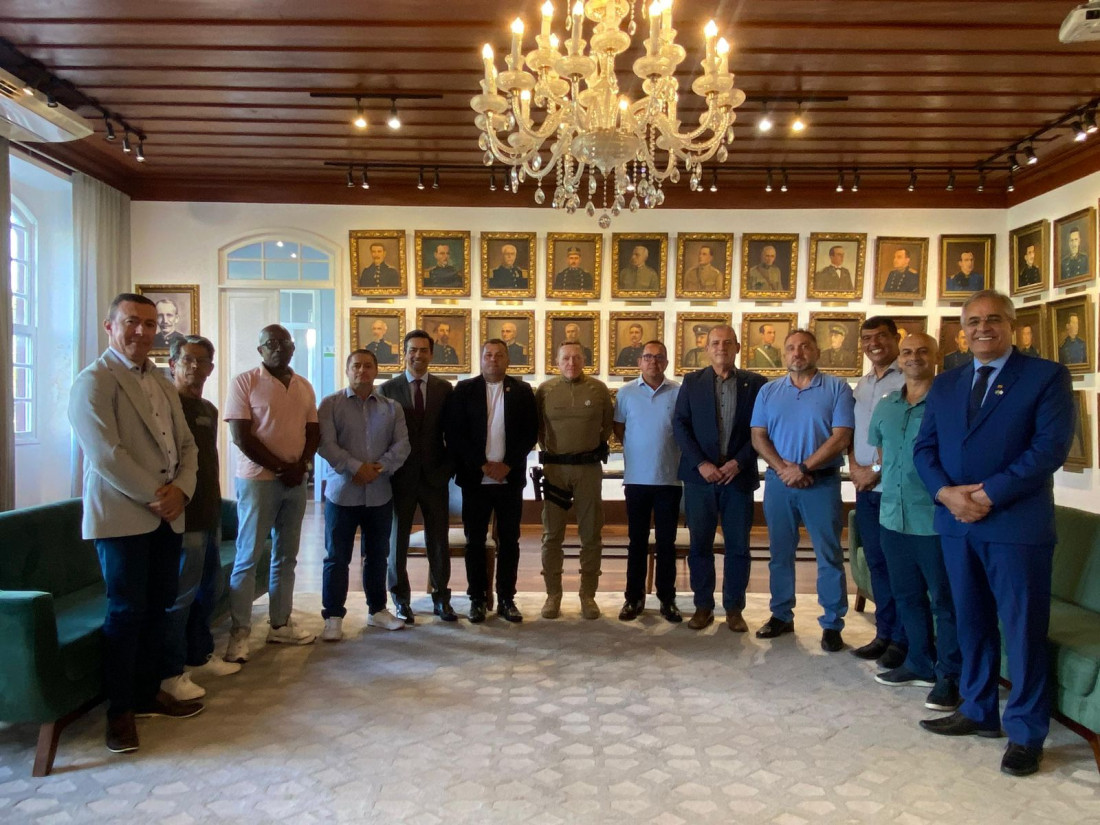 Durante o encontro, o Comandante-Geral apresentou as principais realizações de sua gestão