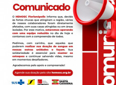 Comunicado Hemosc