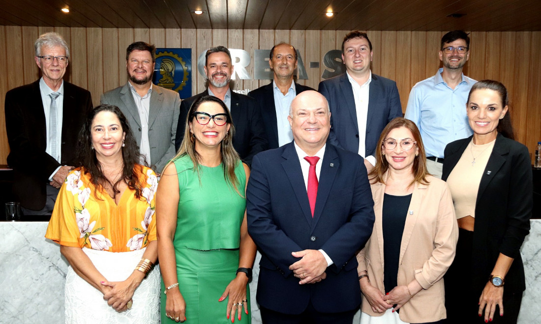 O presidente do CREA-SC, Eng. Kita Xavier está em seu quarto mandato trienal e foi eleito em 2023, para gestão 2024-2026