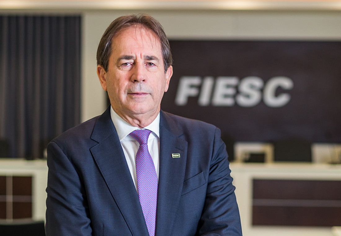 Mario Cezar de Aguiar, presidente da FIESC
