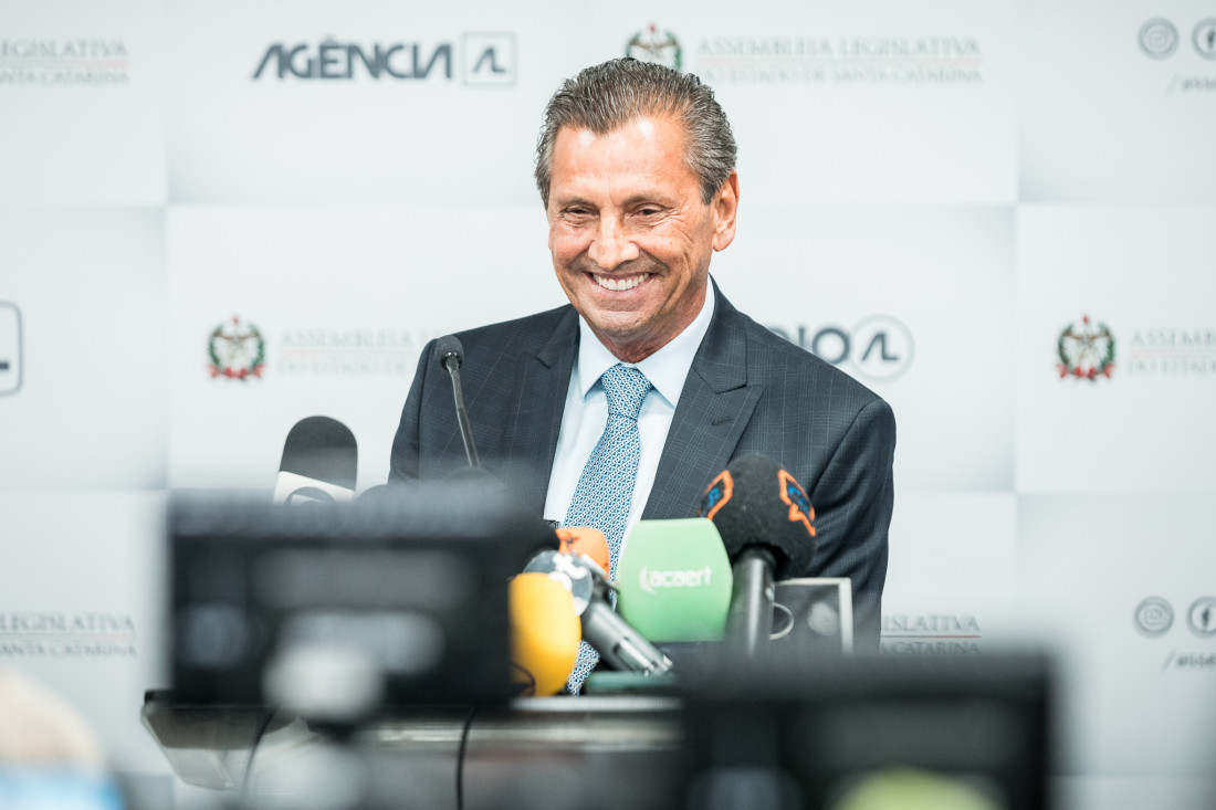 Entrevista coletiva do presidente eleito, Dep. Júlio Garcia