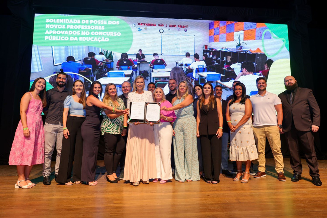 os novos professores da rede estadual de ensino começaram a trabalhar já nesta segunda-feira, 3 
