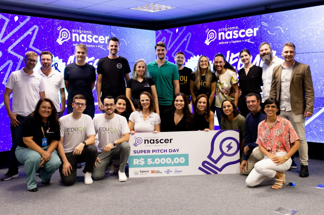 As 15 startups finalistas do Programa Nascer apresentarão suas ideias inovadoras em um grande evento no dia 15 de fevereiro.