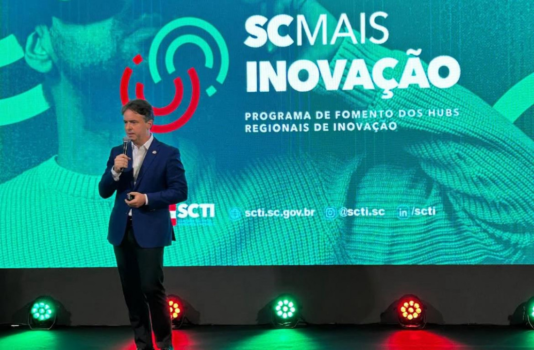  secretário de Estado da Ciência, Tecnologia e Inovação, Marcelo Fett, 