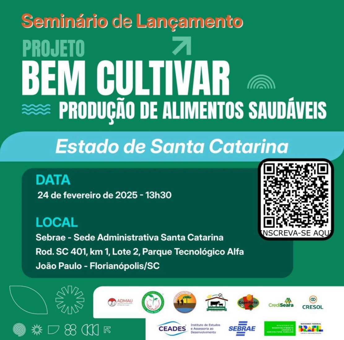 O presidente do Sebrae Nacional, Décio Lima, destaca a relevância dessa iniciativa 