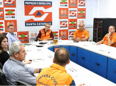Equipes das secretarias da Agricultura e Defesa Civil alinham parceria para proteção antigranizo no meio rural