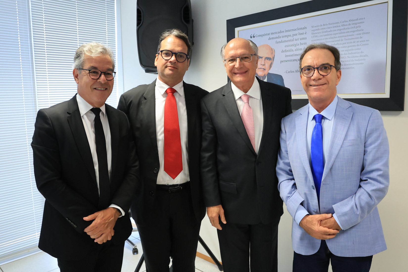 Jorge Viana, João Paulo Tavares, Geraldo Alckmin e Décio Lima 