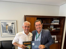 joão Paulo Kleinubing e o José Roberto Deschamps