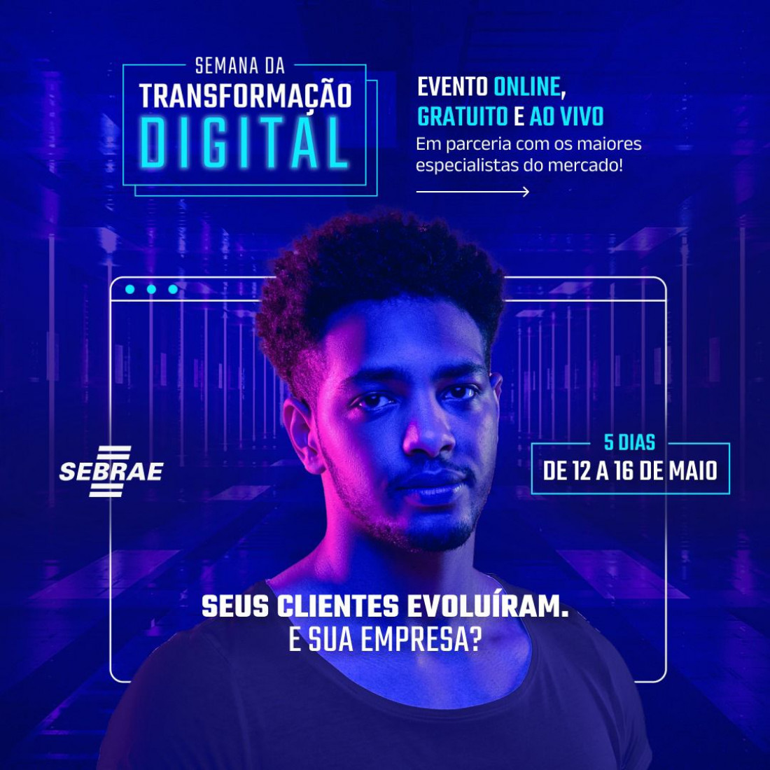 Evento online e gratuito é promovido pelo Sebrae/SC