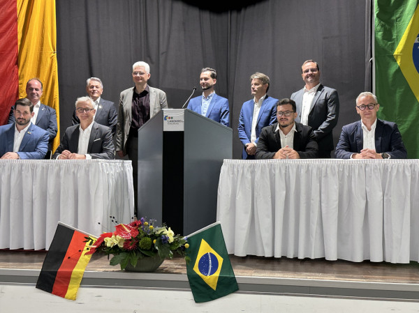Amve e Distrito de Karlsruhe renovam compromisso de cooperação internacional