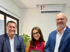 José Roberto Deschamps, Fernanda Kleinebing e Hélio Westphal