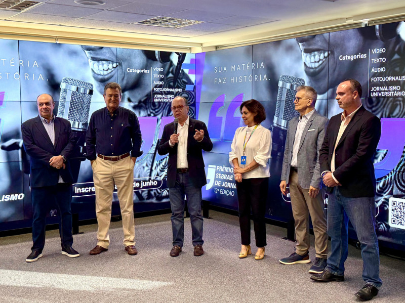O evento de lançamento foi realizado na terça-feira, 6 de maio, em Florianópolis, com a presença de lideranças do Sebrae SC: Antônio Marcos Pagani de Souza, Vice-presidente do Conselho Deliberativo; Carlos Henrique Ramos Fonseca, Diretor Superintendente; Renato Campos de Carvalho, Presidente do Conselho Deliberativo; Márcia Carvalho, Gerente de Comunicação; Anacleto Angelo Ortigara, Diretor de Administração e Finanças, e Fábio Zanuzzi, Diretor Técnico