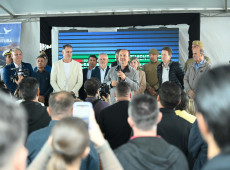 O governador inaugurou o novo Data Center do porto