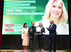 Profª. Dra. Luciane Bisognin Ceretta é empossada como secretária de Estado da Educação
