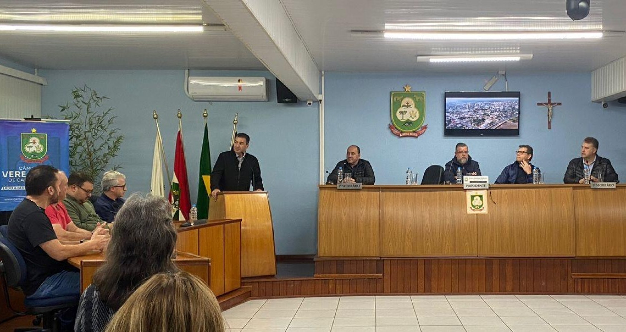 Câmara Municipal de Campos Novos sediou o encontro